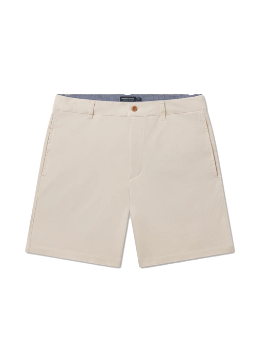 6" Regatta Stretch Short Auduban Tan