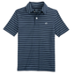 Youth Driver Seaglass Stripe Polo - Beau Outfitters