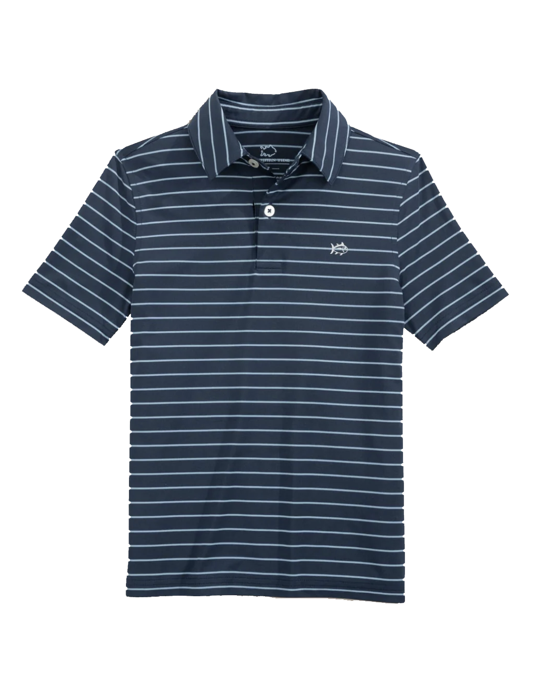 Youth Driver Seaglass Stripe Polo - Beau Outfitters