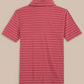 Youth Driver Seaglass Stripe Polo - Beau Outfitters