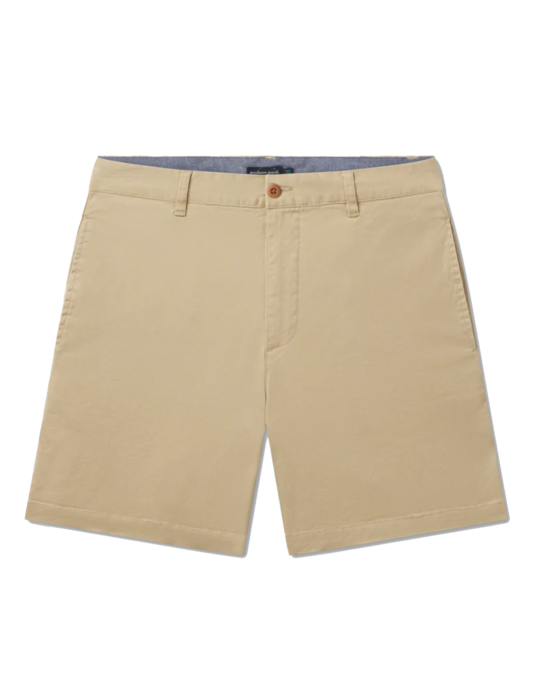 6" Regatta Stretch Short Khaki