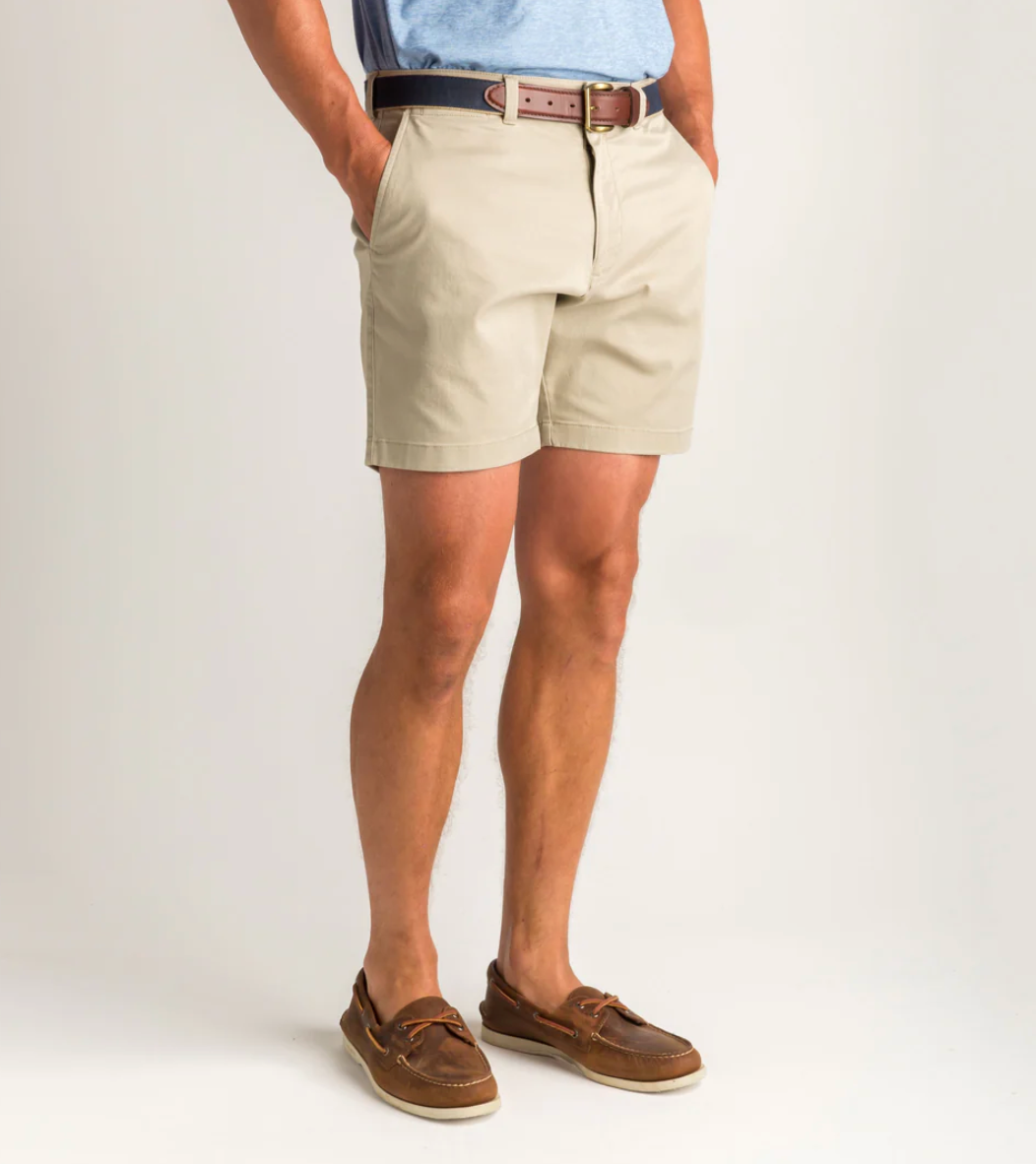 7" Gold School Chino Short Khaki