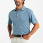 Long Drive Stripe Perf Polo - Beau Outfitters