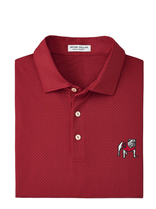 UGA Tesseract Polo Red