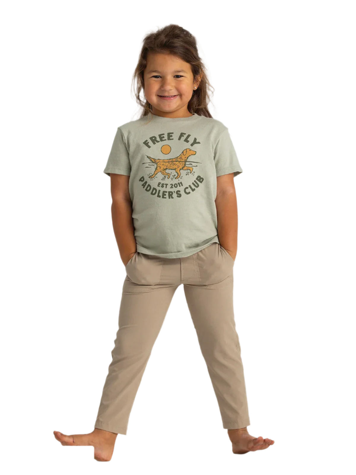 Toddler Paddlers Club SS T-Shirt Desert Sage - Beau Outfitters