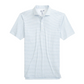 Vik Striped Perf Polo Seal - Beau Outfitters