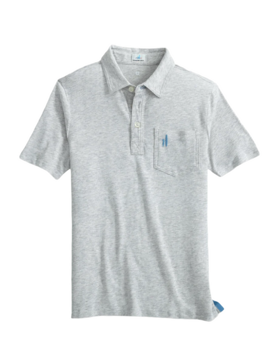 Youth Original 2.0 Polo Heathered Gray