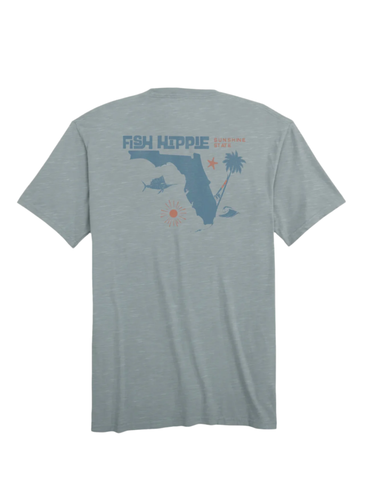 Sunshine State SS T-Shirt  Lt. Hthr. Grey - Beau Outfitters