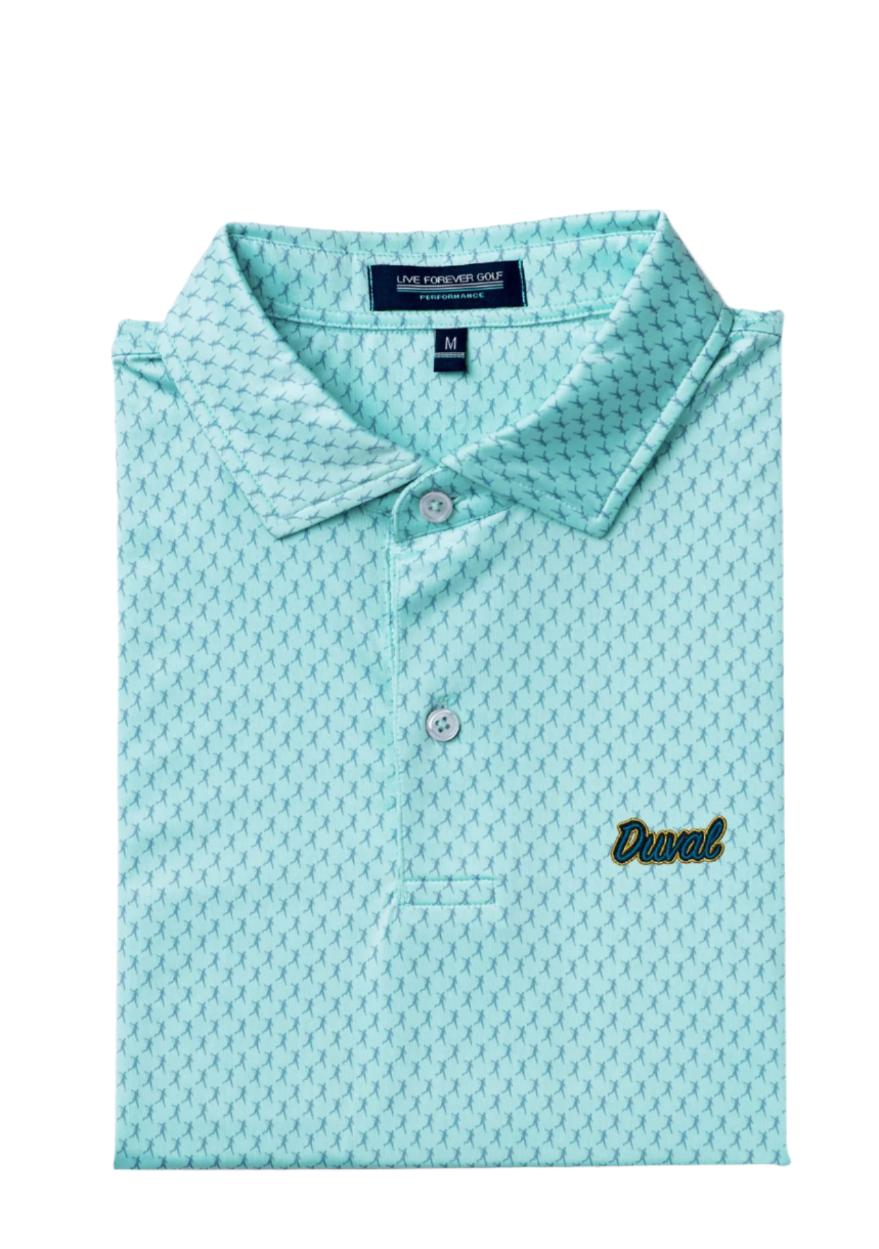 DUVAL The Ringer Perf Polo Bermuda Logo