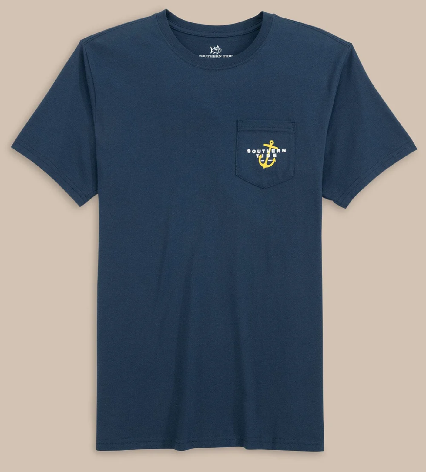 Classic RTM Anchor SS T-Shirt Navy - Beau Outfitters