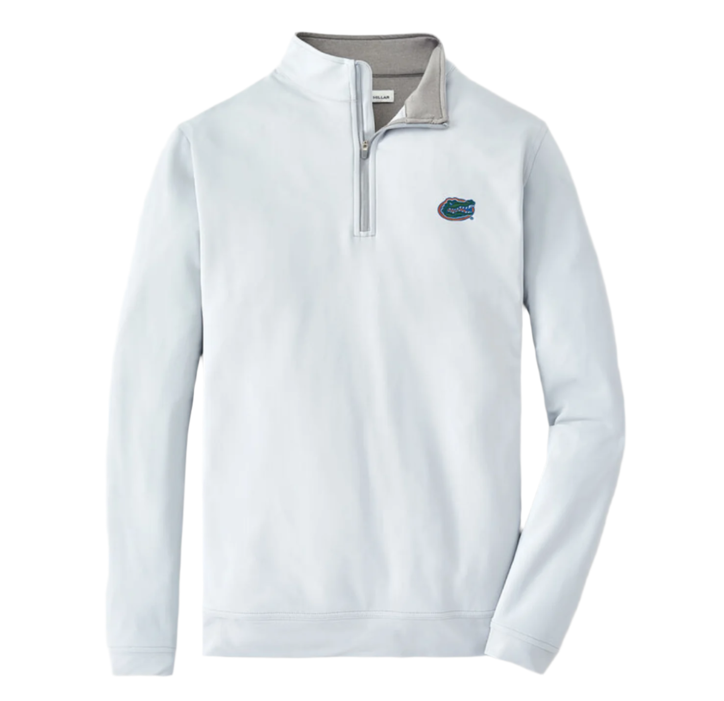 UF Solid Perth Perf 1/4 Zip British Grey - Beau Outfitters