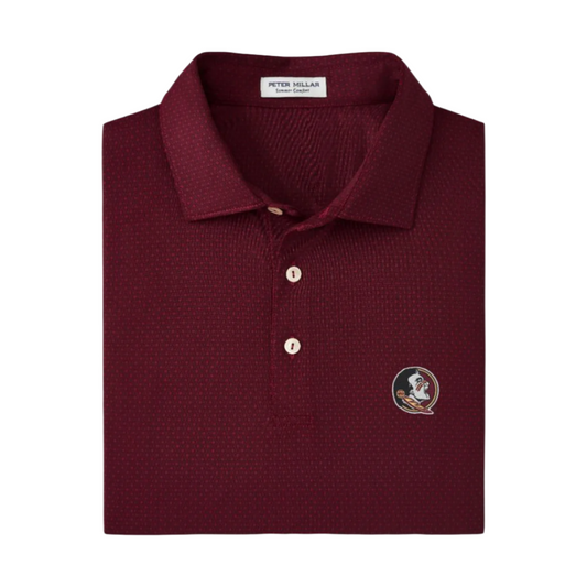 FSU Tesseract Perf Polo Maroon