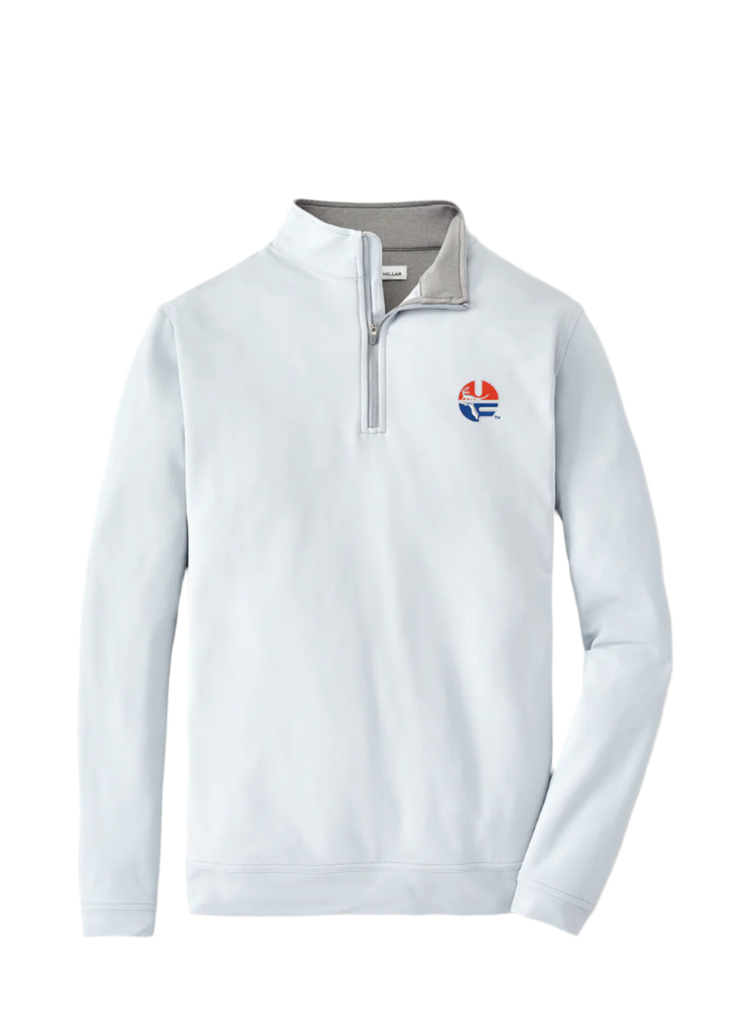 UF Vault Logo Solid Perth Perf 1/4 Zip British Grey - Beau Outfitters