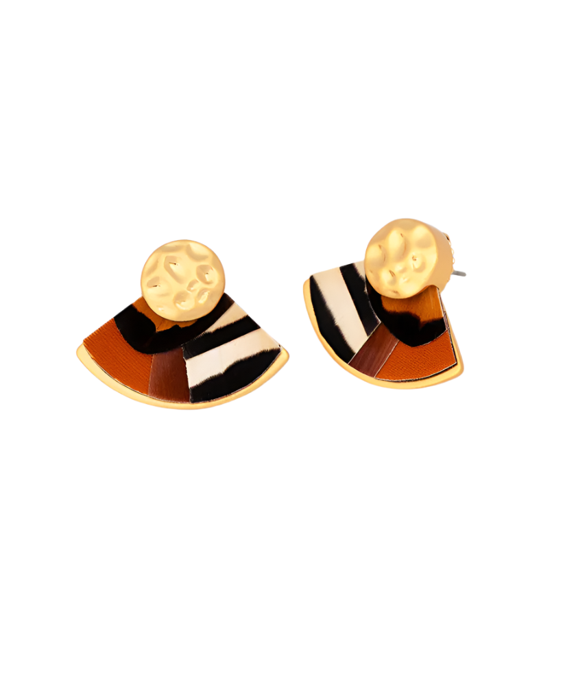 Farson Fan Earrings - Beau Outfitters