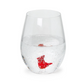 Cardinal Stemless Wine Glass - Beau Outfitters