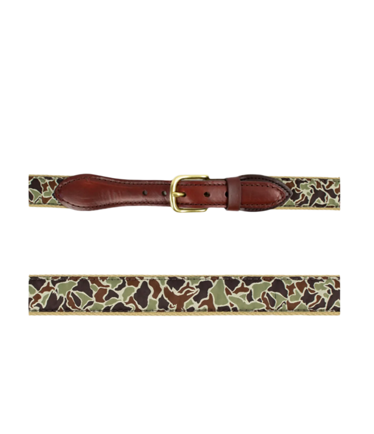 Youth Duck Camo Ribbon Belt - Beau Outfitters