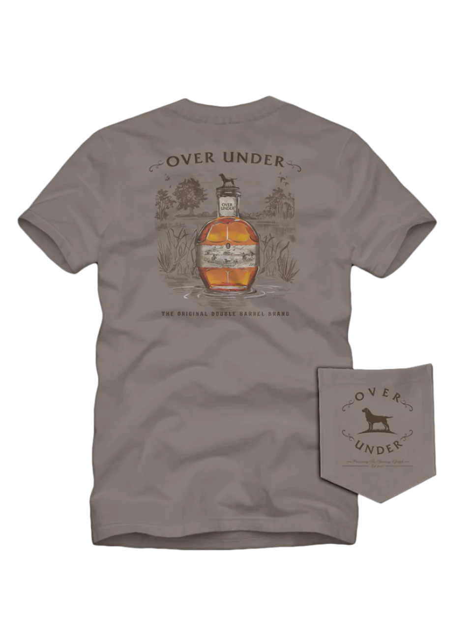 DoubleBarrel Reserve SS T-Shirt Driftwood - Beau Outfitters