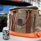 The Great Basin Sporting Cooler Tan/Blaze Orange - Beau Outfitters