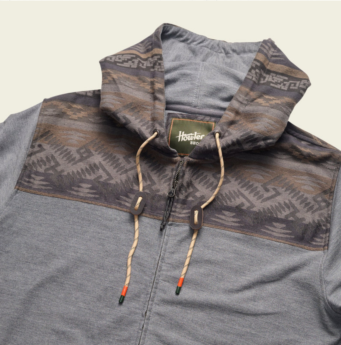 Shaman LS Hoodie Shirt Deep Grey / Jacquard