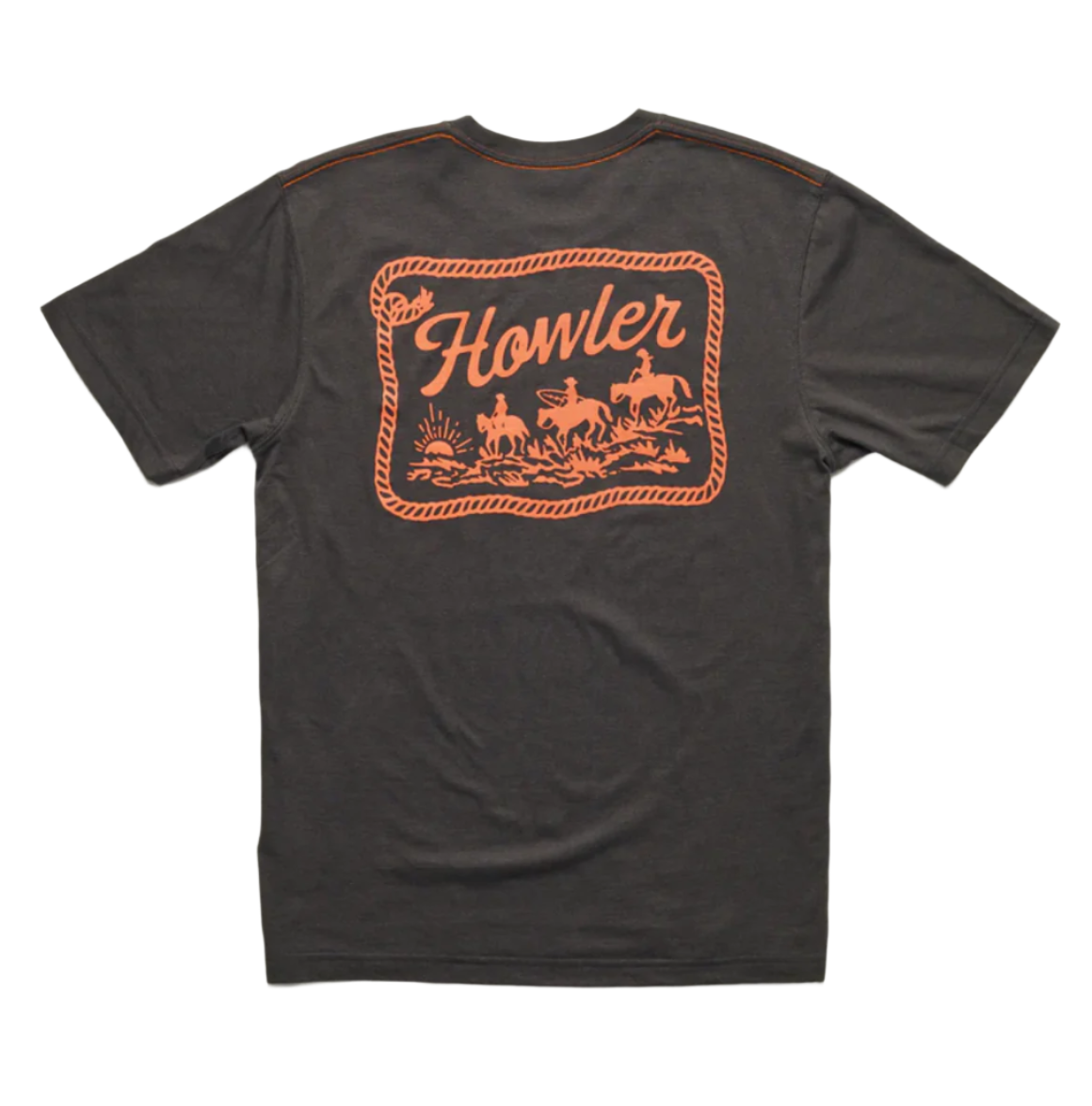 Howler Posse SS T-Shirt Antique Black