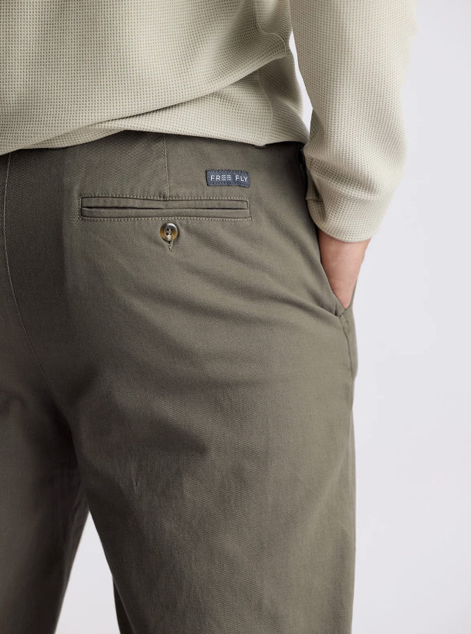 Anchor Chino Pant Smokey Olive - Beau Outfitters