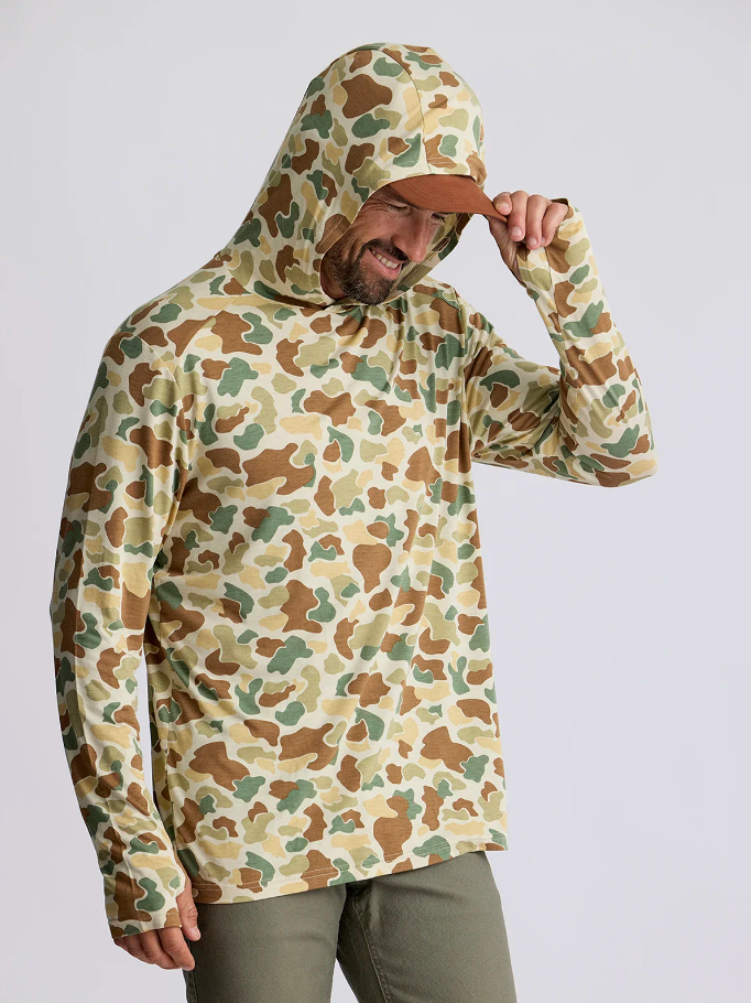 Bamboo Shade Hoodie Vintage Camo - Beau Outfitters