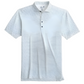 Spirits Printed Mesh Perf Polo White - Beau Outfitters