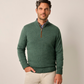 Raynor Merino 1/4 Zip Sweater Moss - Beau Outfitters