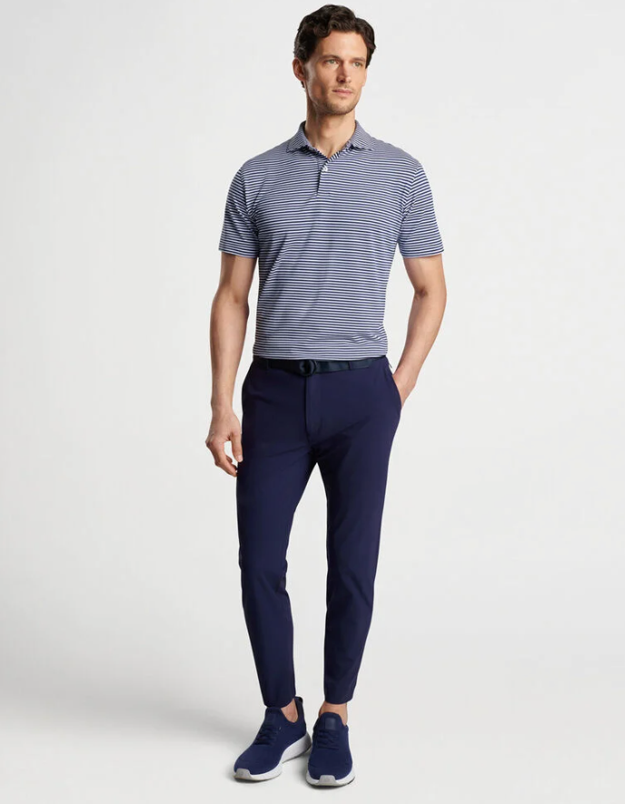 Tempo Perf Mesh Polo Navy - Beau Outfitters