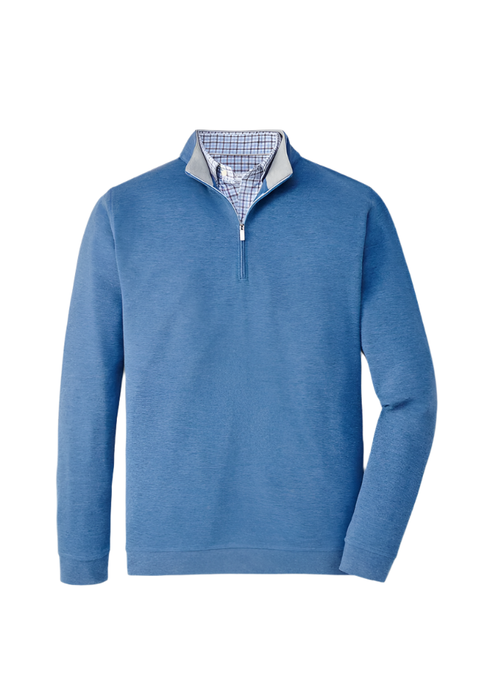 Crown Comfort 1/4 Zip Pullover Astral Blue - Beau Outfitters