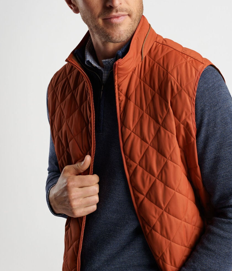 Essex Vest Burnt Orange - Beau Outfitters