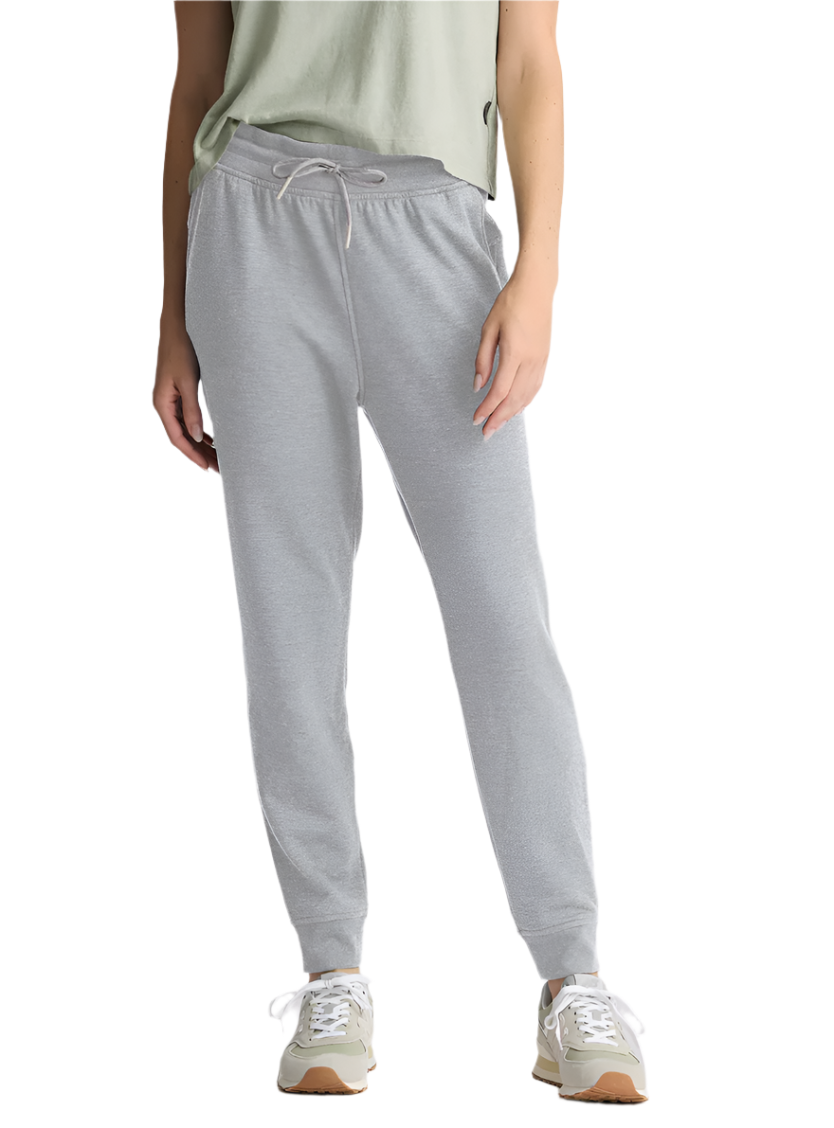 Ws Bamboo Lightweight Fleece Jogger Lt Grey