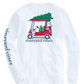 Xmas Golf Cart LS T-Shirt White