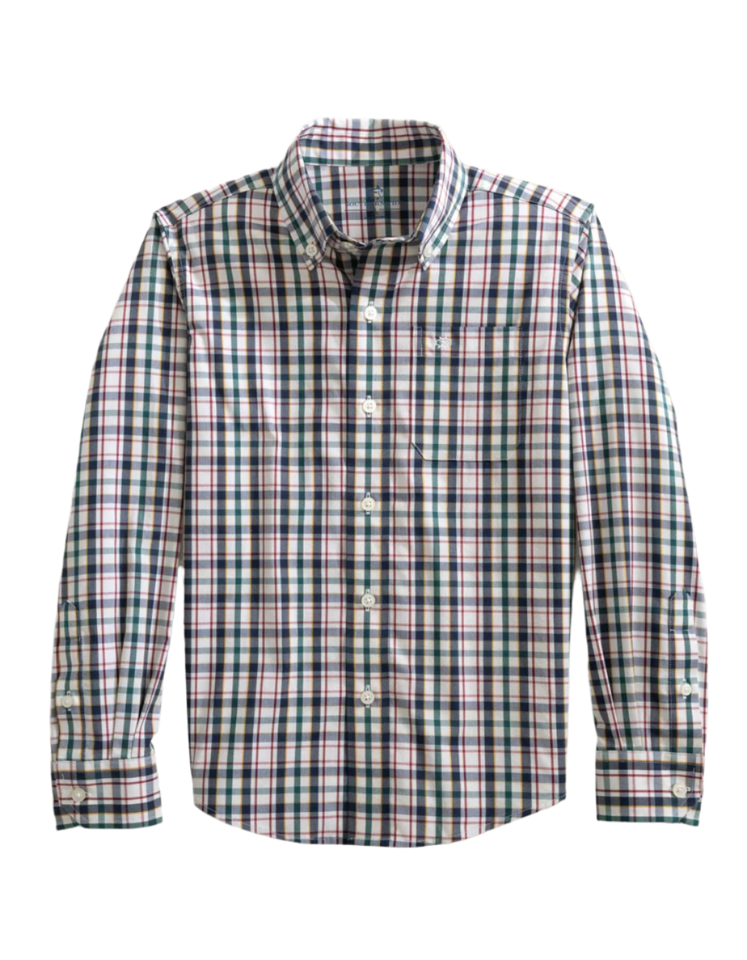 Youth Charleston Master Plaid Shirt Forest Biome