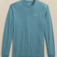 Christmas By The Sea LS T-Shirt Sea Blue