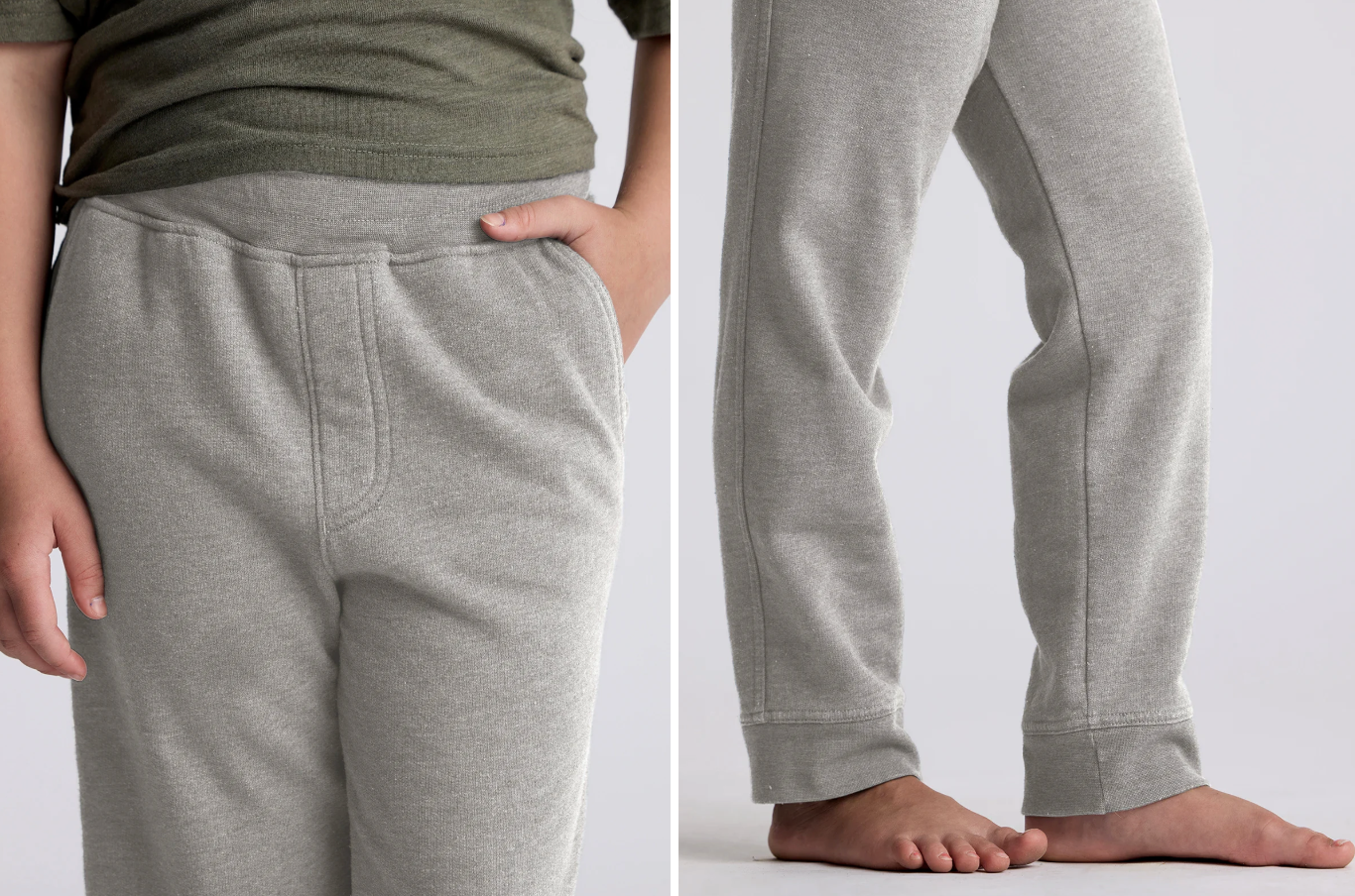 Youth Fleece Jogger Light Hthr Grey