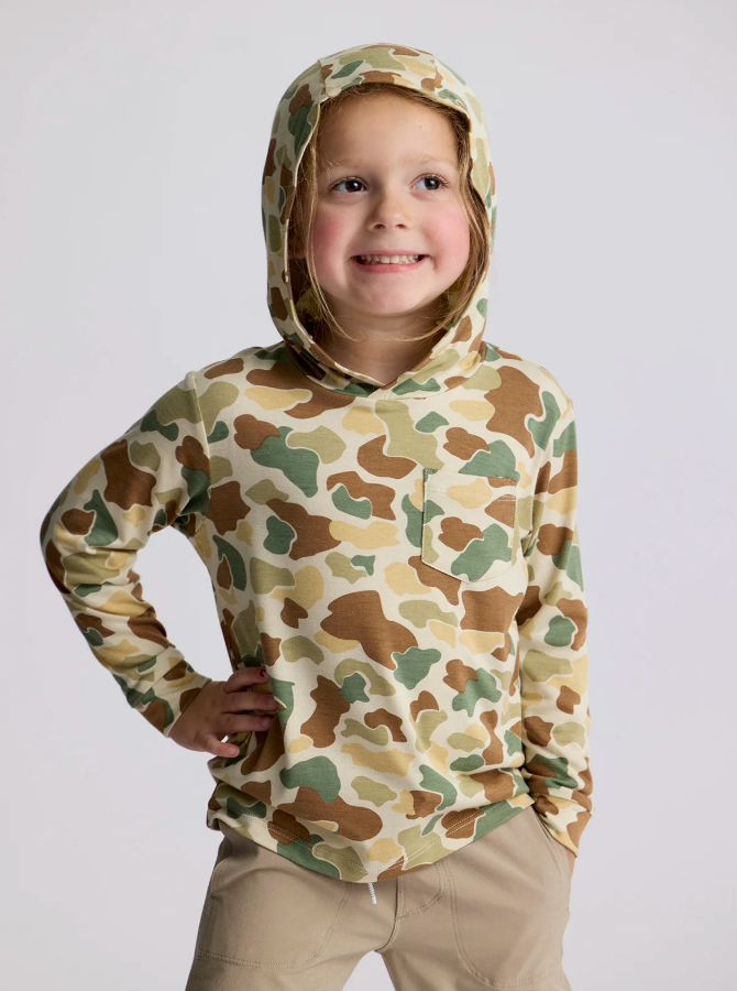 Toddler Shade Hoody Vintage Camo