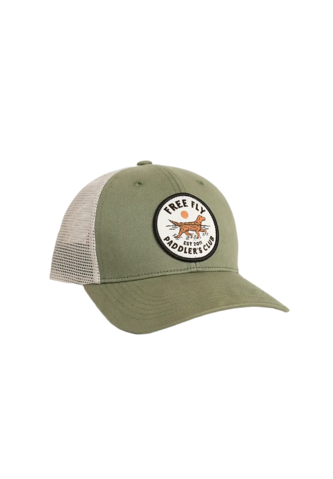 Youth Paddler's Club Trucker Hat Capers Green