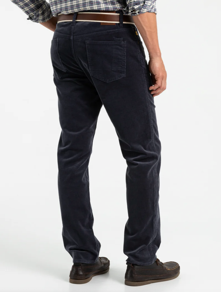 Holston Corduroy 5-Pocket Pant Ink Blue