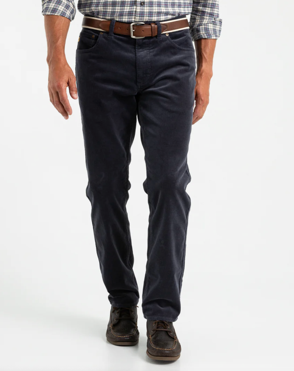 Holston Corduroy 5-Pocket Pant Ink Blue