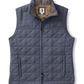 Fremont Perf Quilted Vest Slate Blue