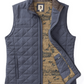 Fremont Perf Quilted Vest Slate Blue