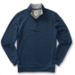 Dunmore 1/4 Zip Royal Navy Hthr