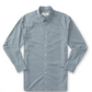 Perf Poplin Sport Shirt Stone Blue