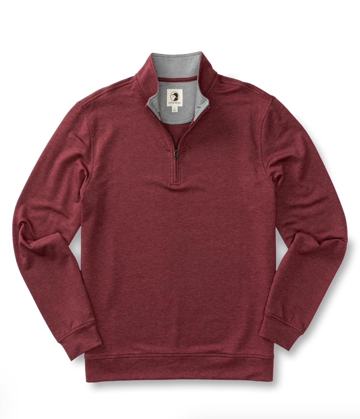 Dunmore 1/4 Zip  Faded Red Hthr