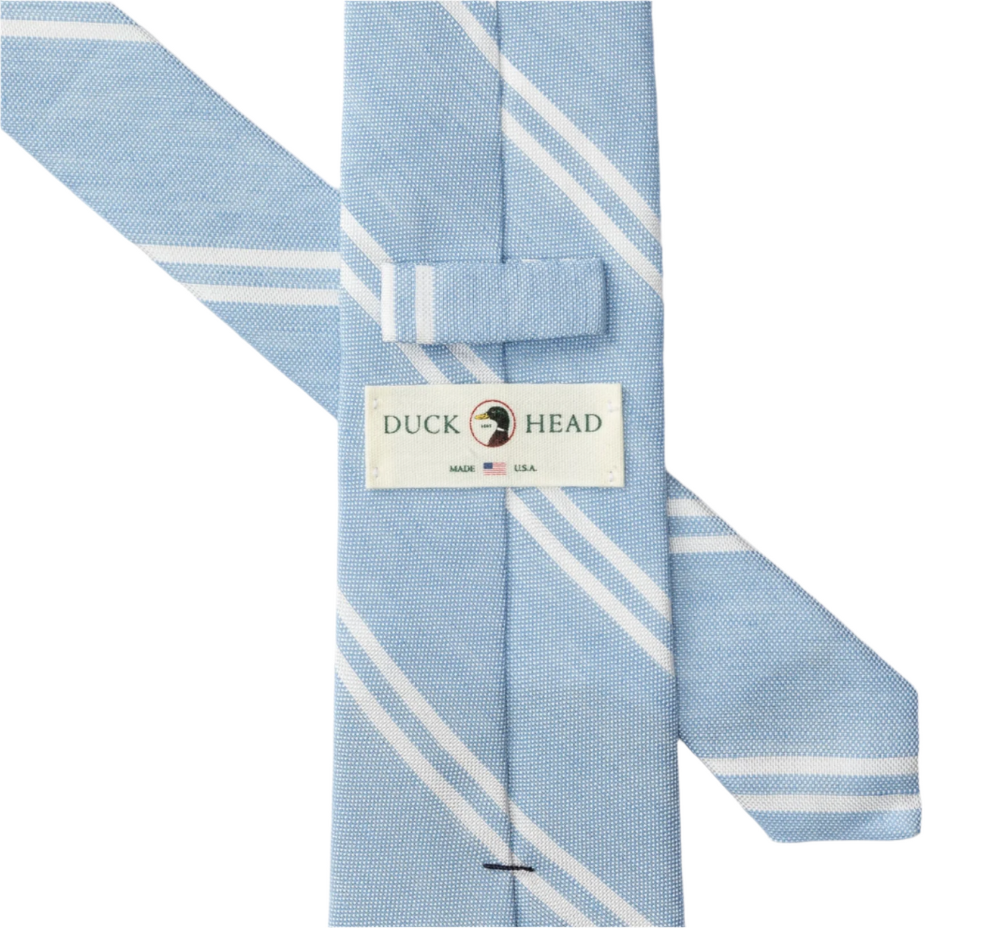 Linen Cotton Stripe Tie