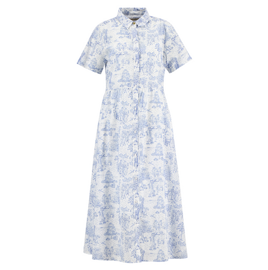 Ws Barbour Wisteria Dress Ink Blue