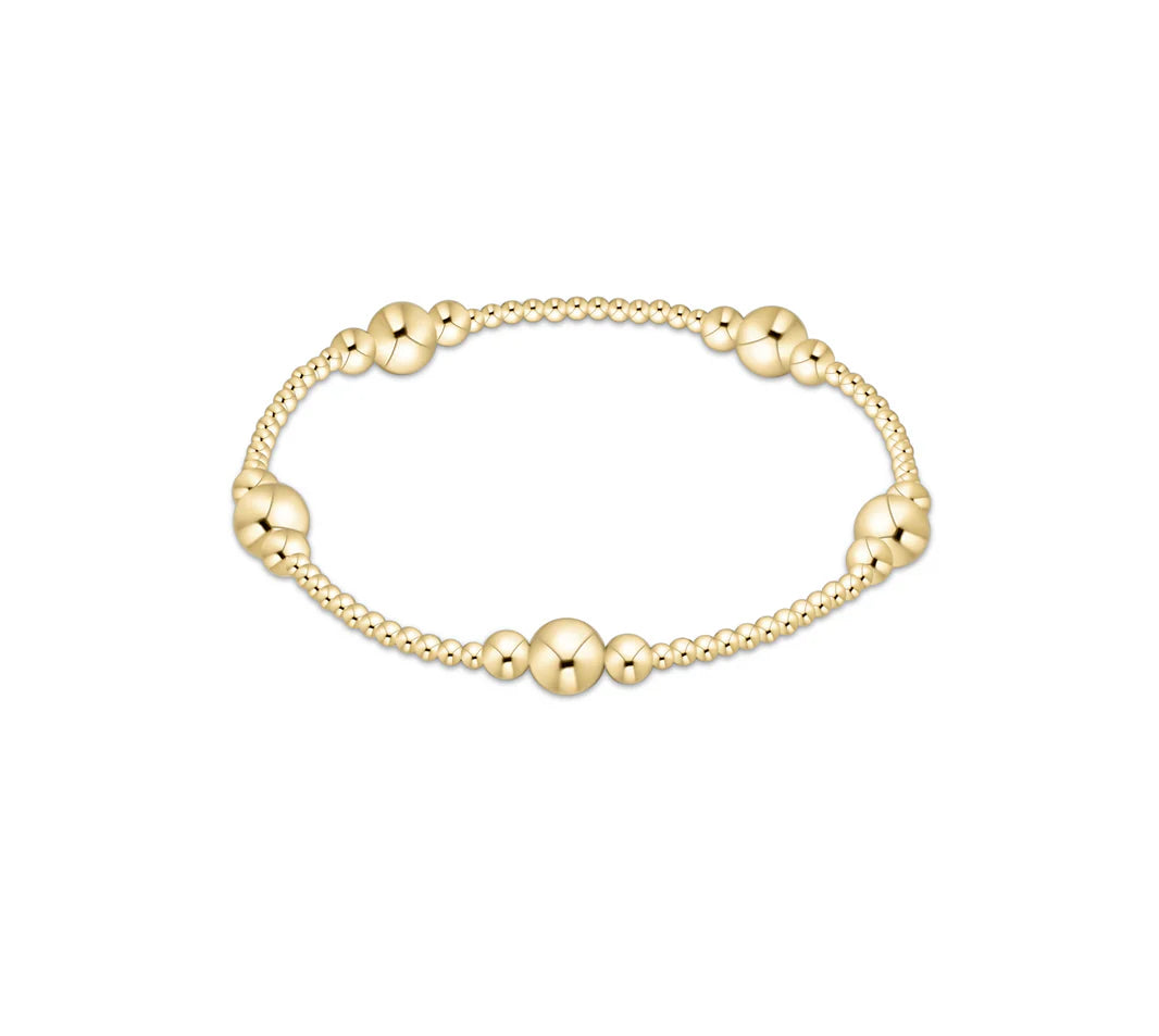 Purpose Gold 6mm Bead Bracelet