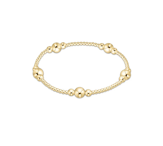 Purpose Gold 6mm Bead Bracelet