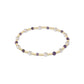 FW25 Extends Gemstone Pearl Sincerity Pattern 4mm Bead Bracelet